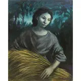 Domenico Purificato, Fondi (Lt) 1915 - 1984 / Senza titolo, 1963, oil on canvas