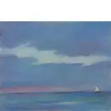 Giovanni Omiccioli, Roma 1907 - 1975 / Vela bianca, 1971