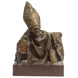 Luciano Minguzzi, Bologna 1911 - Milano 2004 / Busto di papa