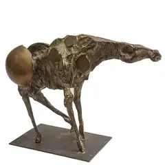 Nag Arnoldi, Locarno 1928 / Senza titolo, 1995, bronze
