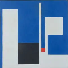Milano 1907 - 1998 / Negativo positivo, 1959 by Bruno Munari, oil on panel, offered Jun 2025