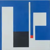 Bruno Munari, Milano 1907 - 1998 / Negativo positivo, 1959, oil on panel