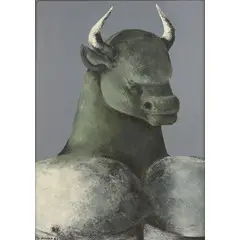 Bahman Mohasses, Iran 1931 - Roma 2010 / Senza titolo, 1981, oil on canvas