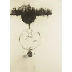 Mikuláš Medek, PRAGA 1926 - 1974 / Senza titolo, 1967, mixed media on paper