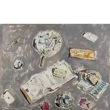 Filippo de Pisis, Ferrara 1896 - Milano 1956 / Omaggio a Venezia, 1947, oil on panel