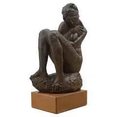 Emilio Greco, Catania 1913 - Roma 1995 / Senza titolo, bronze