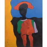 Roma 1938 - 1988 / Senza titolo, circa 1986-87 by Tano Festa, mixed media on canvas, offered Jun 2025