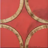 Bernard Aubertin, Fontenay aux Roses 1934 - 2015 / Dessin de Feu sur table rouge, 2007