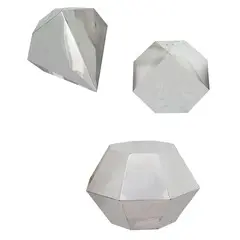Chiara Dynys, Mantova 1958 / Sentieri di stelle, 2006, Acciaio a specchio