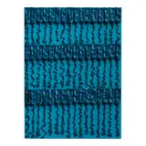 Arman, Untitled (Blue Paint Tubes), circa 2002, acrylic and paint tubes on canvas mounted on board