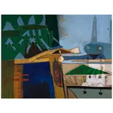 Hugo Consuegra, Habana, Café Las Antillas, 1993-94, oil on canvas