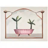 Los Carpinteros, Hidromasaje, 1996, watercolor on paper