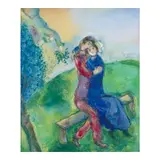 Marc Chagall, Les amoureux, circa 1938, gouache and pastel on paper