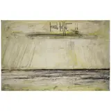 Bernard Buffet, Mer, 1966, oil on canvas