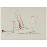 Yves Tanguy, Sans titre, 1942, brush and pen and ink on paper