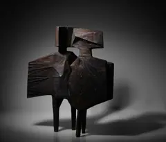 Lynn Chadwick, Conjunction XIV, 1970, bronze with dark brown patina