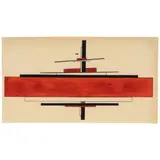 Ilya Chashnik, Suprematist Composition, circa 1924-1925, watercolor and pen and ink on paper