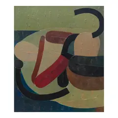 Miyoko Ito, The Sea, circa 1957-1959, oil on canvas