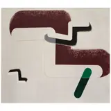 László Moholy-Nagy, CH9, 1939, oil on canvas laid down on aluminum
