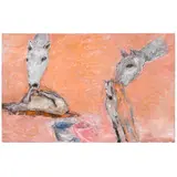 Susan Rothenberg, Mares and Foals, 2002-2003, oil on canvas