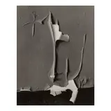 Minor White, Peeled Paint, Rochester, 1959, Gelatin silver print, likely printed before 1965; the photographer's '72 N. Union, Rochester 7' credit stamp on the reverse