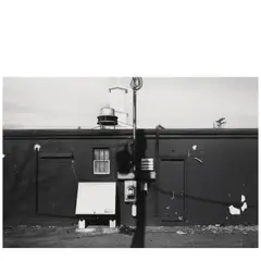 Lewis Baltz, Maryland #22, 1976, Gelatin silver print; signed