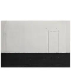Lewis Baltz, 'Irvine' (from 'The Prototype Works'), 1970, Gelatin silver print with black inked edges and clipped corners; mounted