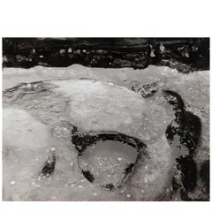 Minor White, Pebble Beach, Point Lobos State Park, California, August 16, 1951, 1951, Gelatin silver print; mounted