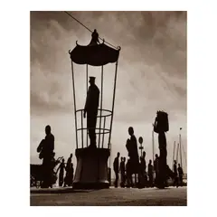 何藩 Fan Ho, 'At the Crossroad', 1955, Gelatin silver print; signed