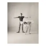 Irving Penn, Frederic Franklin and Alexandra Danilova (Dancers in the Ballet Russe de Monte Carlo)