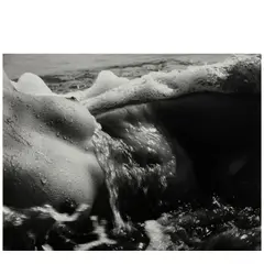 Nu de la Mer by Lucien Clergue, 1958, Gelatin silver print, sold Oct 2025