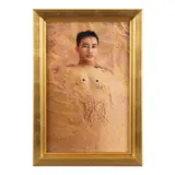 'Le garçon dans le sable - Vũ' by Pierre et Gilles, 1997, Unique hand-painted chromogenic print; mounted, offered Oct 2025