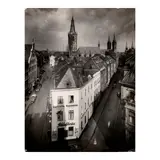 August Sander, Severinstrasse, Köln, c. 1935, Gelatin silver print; the photographer's Köln Lindenthal blindstamp on the image