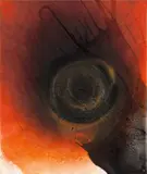 Otto Piene, Album Leaf, 1993, Mischtechnik auf Leinwand