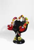 Niki de Saint Phalle, Fauteuil noir (grand fauteuil)