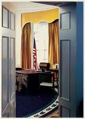 Thomas Demand, Presidency VI, 2008, Dye transfer on coated cardboard on AluDibond