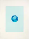 Ed Ruscha, The World and Its Surroundings (the Global Edition series), 1982, 3-color lithograph on Rives BFK paper
