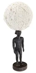 Inheritance by Alison Saar, 2009, Patinated bronze and string, sold Oct 2014