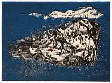 Hans Burkhardt, Untitled, 1979, Color lithograph on paper
