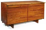 Chest of drawers by George Nakashima, Walnut, sold Oct 2014