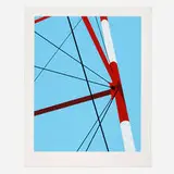 Allan D'Arcangelo, Watertower I, 1973, screenprint in colors