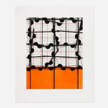 Mark Francis, Untitled (Atlas), 2011, etching and aquatint in colors