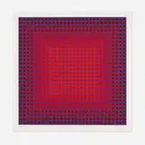 Julian Stanczak, Compounded Red