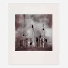 Keith Carter, Cops and Ladders, 1997, gelatin silver print