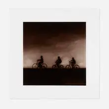Jack Spencer, Bicyclers, Greenville, MS, 1994, toned gelatin silver print