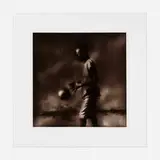 Jack Spencer, Boy with Ball (from the Native Soil series), 1996, toned gelatin silver print