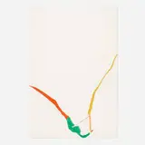 Helen Frankenthaler, Untitled (from the What Red Lines Can Do series), 1970, screenprint in colors on Arches handmade