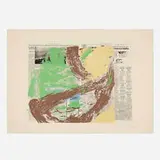 Willem de Kooning, Untitled, 1975, screenprint in colors on Arches