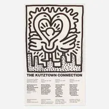 Kutztown Connection poster by Keith Haring, 1984, offset lithograph, sold Jun 2022