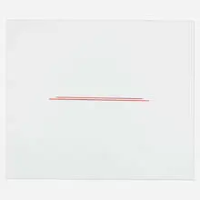 Fred Sandback, Untitled V, 1976, etching and aquatint on BFK Rives